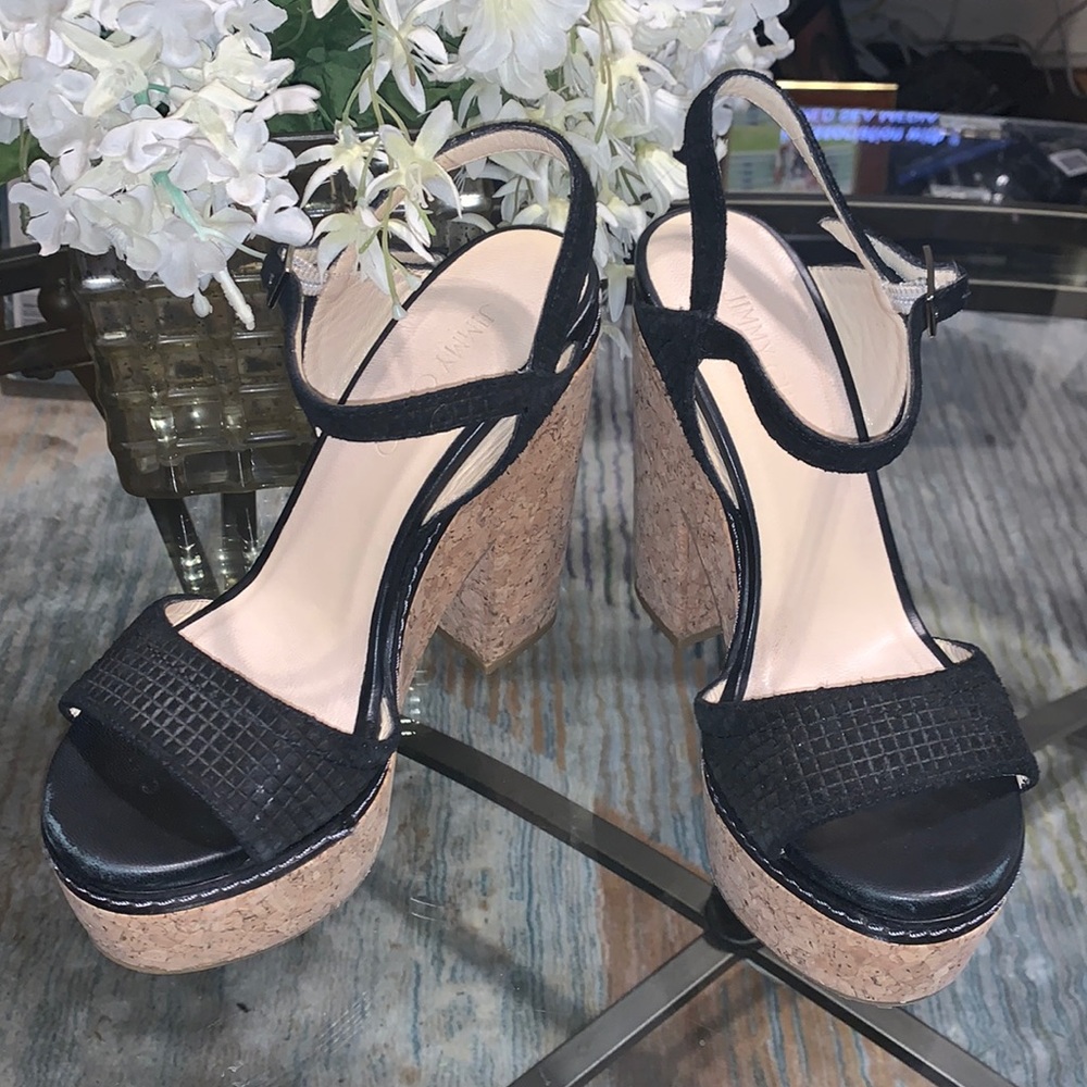 Jimmy Choo cork sandals